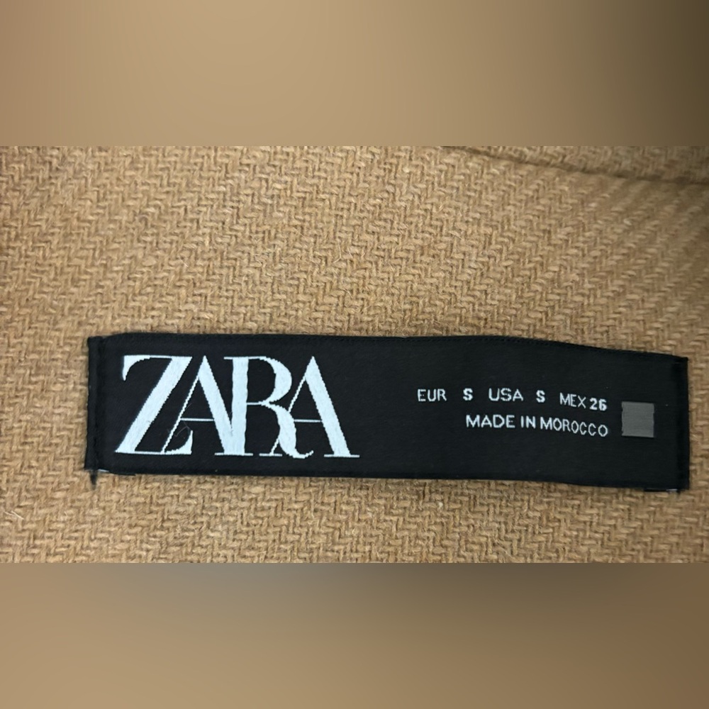 Zara Gold Button Coat - Picture 12 of 12